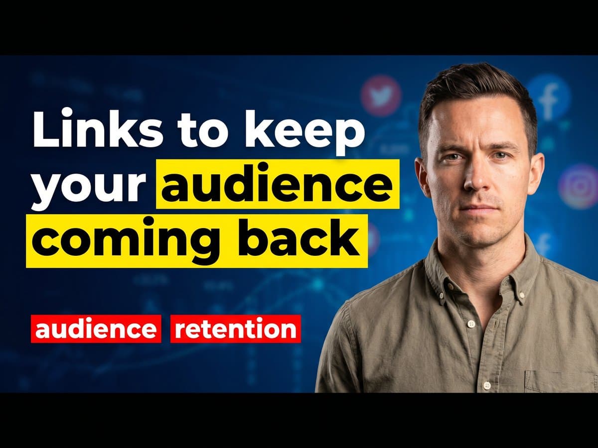 Link sharing for content creators - keep your audience when you share external links